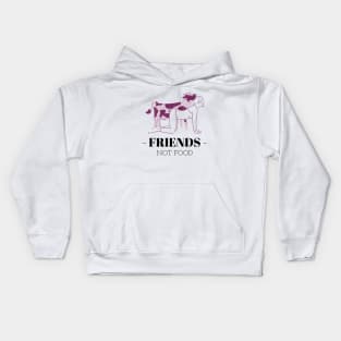 Vegan for animals Kids Hoodie